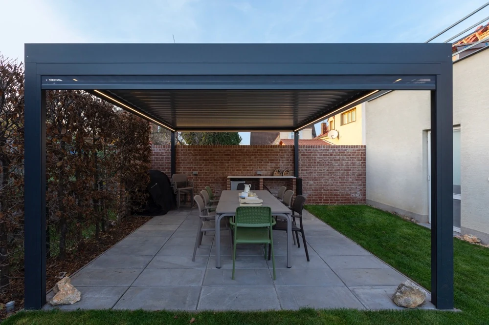 ST09 Rodinný dům, Řečkovice (pergola)